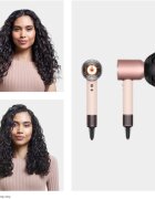 Dyson Supersonic Nural HD16 T3/T4 Ceramic Pink/Rose Gold fén na vlasy Curly + Coily 1 ks