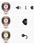 Dyson Supersonic Nural HD16 T3/T4 Ceramic Pink/Rose Gold fén na vlasy Curly + Coily 1 ks