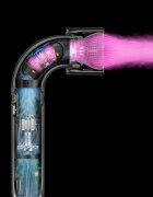 Dyson Supersonic r HD17 T1/T2 ceramic pink/rose gold fén na vlasy pro profesionální použití 1 ks