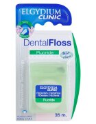 Elgydium Clinic Fluoride dentální nit příchuť Mint Flavor 35 m