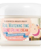 Elizavecca Milky Piggy Real Whitening Time Secret Pilling Cream hydratační zjemňující krém s peelingovým efektem 100 ml