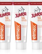 Elmex Anti-Caries Professional Junior zubní pasta pro děti 3x75 ml
