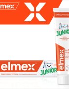 Elmex Junior 6-12 Years zubní pasta pro děti 3x75 ml