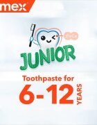 Elmex Junior 6-12 Years zubní pasta pro děti 3x75 ml