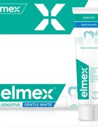 Elmex Sensitive Protection Gentle White pasta pro přirozeně bílé zuby 3x75 ml
