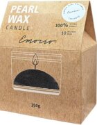 Emocio Pearl wax Cashmere Black vonná svíčka 350 g