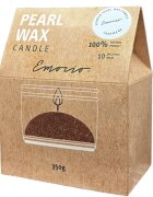 Emocio Pearl wax Cashmere Red vonná svíčka 350 g