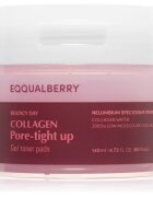 EQQUALBERRY Collagen Pore-Tight Up Gel Toner Pads tonizační polštářky pro stažení pórů 60 ks