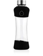 EQUA Active skleněná láhev na vodu Black 1 ks
