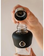 EQUA Active skleněná láhev na vodu Black 1 ks