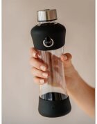 EQUA Active skleněná láhev na vodu Black 1 ks