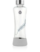 EQUA Glass skleněná láhev na vodu barva Feather 1 ks