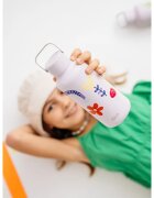 EQUA Timeless nerezová láhev na vodu malá barva Flower Power 1 ks