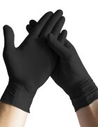 Espeon Nitril Ideal3 Black nitrilové nepudrované rukavice velikost M 100 ks