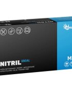 Espeon Nitril Ideal3 Blue nitrilové nepudrované rukavice velikost M 100 ks