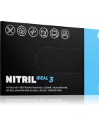 Espeon Nitril Ideal3 Examination Gloves Blue nitrilové nepudrované vyšetřovací a ochranné rukavice velikost L 100 ks