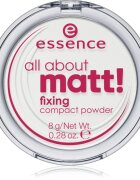 essence All About Matt! transparentní kompaktní pudr 8 g