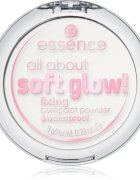 essence All About Soft Glow! transparentní fixační pudr pro rozjasnění pleti 8 g