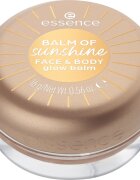 essence BALM OF sunshine rozjasňující balzám na obličej a tělo odstín 20 Séduction du Soleil 16 g