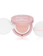 essence BRIGHTEN UP! Cushion Foundation make-up v houbičce odstín 02 Ivory 12 g