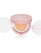 essence BRIGHTEN UP! Cushion Foundation make-up v houbičce odstín 03 Beige 12 g