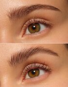 essence Brow Lift & Freeze transparentní gel na obočí odstín 03 Medium Brown 7 ml