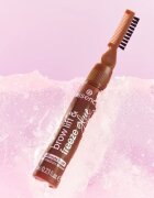essence Brow Lift & Freeze transparentní gel na obočí odstín 03 Medium Brown 7 ml