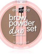 essence Brow Powder Duo set na obočí odstín 01 Light 1.8 g