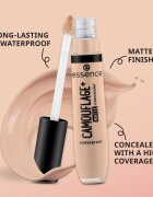 essence CAMOUFLAGE+ MATTE tekutý korektor s matným efektem odstín 210 8 ml