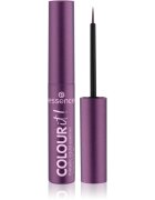 essence COLOUR it! metalická linka na oči odstín 02 Dark Cherry 3 ml