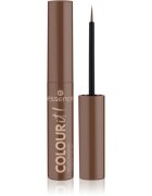 essence COLOUR it! tekuté oční linky odstín 05 Chocolate Brown 3 ml