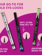essence Flick it! precizní voděodolná linka na oči odstín 01 Black 0.5 ml