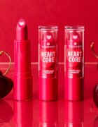 essence HEART CORE balzám na rty odstín 01 Cherry 3 g