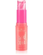 essence LIFE in CORAL rozjasňující tvářenka v tyčince odstín 01 Glowin' Coraltastic Baby! 7 g