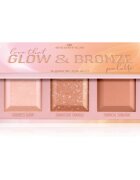 essence love that GLOW & BRONZE konturovací paletka 16 g