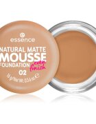 essence NATURAL MATTE MOUSSE pěnový make-up odstín 02 16 g