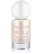 essence PEARLY GLAZE třpytivý lak na nehty mini odstín 16 5 ml