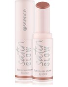 essence satin GLOW krémová rtěnka se saténovým finišem odstín 01 Whole Latte Love 3.5 g