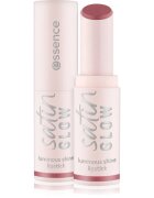 essence satin GLOW krémová rtěnka se saténovým finišem odstín 03 Rose And Shine 3.5 g