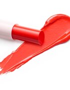 essence satin GLOW krémová rtěnka se saténovým finišem odstín 07 Coral It A Day 3.5 g