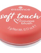 essence Soft Touch krémová tvářenka odstín 30 Coral Crush 5 g