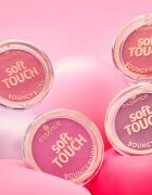 essence Soft Touch matná krémová tvářenka odstín 20 electric peony 5 g