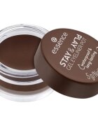 essence STAY & PLAY oční linky odstín 02 Brown 5 g