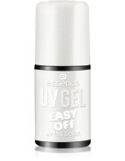essence UV GEL EASY OFF gelový lak na nehty s použitím UV/LED lampy odstín 101 - faux pearl 5 ml