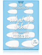 essence WHAT THE FAKE! umělé nehty 02 bare white