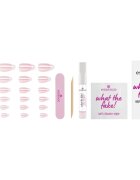 essence WHAT THE FAKE! umělé nehty 05 FRENCH CHROME