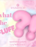 essence WHAT THE FLUFF?! paletka očních stínů odstín 01 Cotton Candy Skies 11.6 g