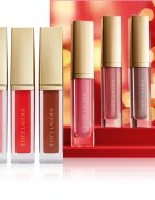 Estée Lauder Holiday Suite Kisses Glossy Pout Mini Lip Oil Trio dárková sada