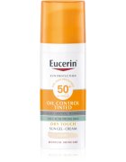 Eucerin Sun Oil Control Tinted krémový gel na opalování SPF 50+ odstín Light 50 ml