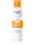 Eucerin Sun Sensitive Protect transparentní sprej na opalování pro citlivou pokožku SPF 50+ 200 ml